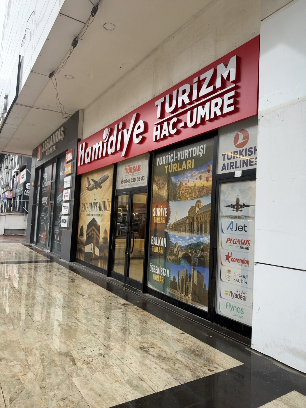 Hamidiye Turizm ofisi — Suburcu Caddesi, Şahinbey / Gaziantep
